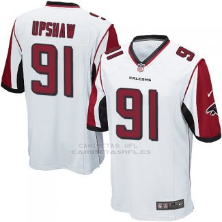 Camiseta Atlanta Falcons Upshaw Blanco Nike Game NFL Nino