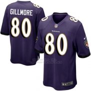 Camiseta Baltimore Ravens Gillmore Violeta Nike Game NFL Hombre