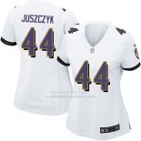 Camiseta Baltimore Ravens Juszczyk Blanco Nike Game NFL Mujer