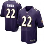 Camiseta Baltimore Ravens Smith Violeta Nike Game NFL Hombre