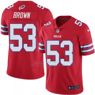 Camiseta Buffalo Bills Brown Rojo Nike Legend NFL Hombre