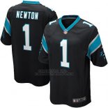 Camiseta Carolina Panthers Newton Negro Nike Game NFL Hombre