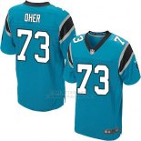 Camiseta Carolina Panthers Oher Azul Nike Elite NFL Hombre