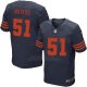 Camiseta Chicago Bears Butkus Apagado Azul Nike Elite NFL Hombre