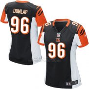 Camiseta Cincinnati Bengals Dunlap Negro Nike Game NFL Mujer