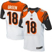 Camiseta Cincinnati Bengals Green Blanco Nike Elite NFL Hombre