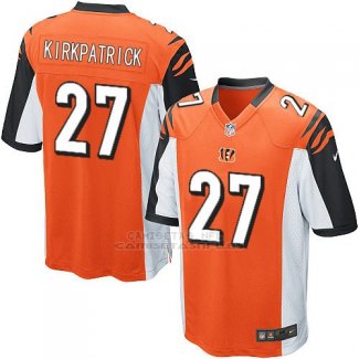 Camiseta Cincinnati Bengals Kirkpatrick Naranja Nike Game NFL Hombre