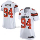 Camiseta Cleveland Browns Starks Naranja Nike Game NFL Mujer