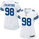 Camiseta Dallas Cowboys Crawford Blanco Nike Game NFL Mujer