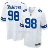 Camiseta Dallas Cowboys Crawford Blanco Nike Game NFL Nino