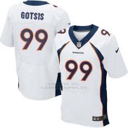 Camiseta Denver Broncos Gotsis Blanco 2016 Nike Elite NFL Hombre