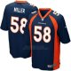 Camiseta Denver Broncos Miller Azul Oscuro Nike Game NFL Nino