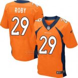 Camiseta Denver Broncos Roby Naranja Nike Elite NFL Hombre