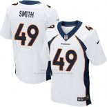 Camiseta Denver Broncos Smith Blanco Nike Elite NFL Hombre