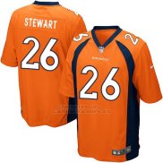 Camiseta Denver Broncos Stewart Azul Nike Game NFL Oscuro Nino