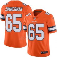 Camiseta Denver Broncos Zimmerman Naranja Nike Legend NFL Hombre