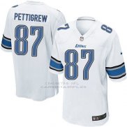 Camiseta Detroit Lions Pettigrew Blanco Nike Game NFL Hombre