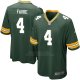 Camiseta Green Bay Packers Favre Verde Militar Nike Game NFL Nino
