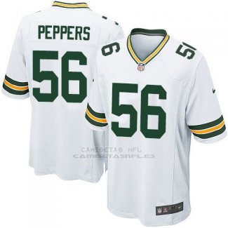 Camiseta Green Bay Packers Peppers Blanco Nike Game NFL Nino