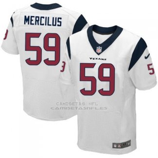 Camiseta Houston Texans Mercilus Blanco Nike Elite NFL Hombre