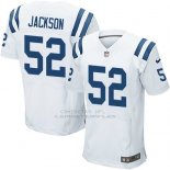 Camiseta Indianapolis Colts Jackson Blanco Nike Elite NFL Hombre