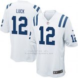 Camiseta Indianapolis Colts Luck Blanco Nike Game NFL Nino