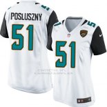 Camiseta Jacksonville Jaguars Posluszny Blanco Nike Game NFL Mujer