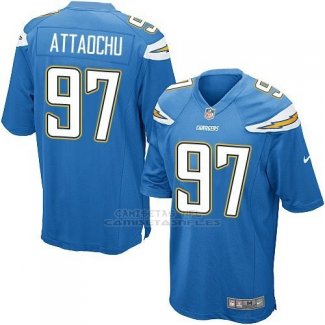 Camiseta Los Angeles Chargers AttaochuAzul Nino Nike Game NFL