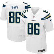 Camiseta Los Angeles Chargers Henry Blanco Nike Elite NFL Hombre