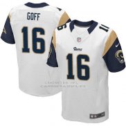Camiseta Los Angeles Rams Goff Blanco Nike Elite NFL Hombre