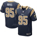 Camiseta Los Angeles Rams Hayes Profundo Azul Nike Elite NFL Hombre