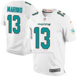 Camiseta Miami Dolphins Marino Blanco Nike Elite NFL Hombre