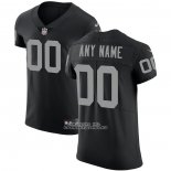 Camiseta NFL Elite Las Vegas Raiders Personalizada Vapor Untouchable Negro