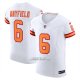 Camiseta NFL Elite Tampa Bay Buccaneers Baker Mayfield 76 Vapor F.U.S.E. Blanco