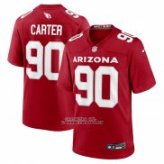 Camiseta NFL Game Arizona Rojos Zach Carter Rojo
