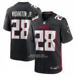 Camiseta NFL Game Atlanta Falcons Carlos Washington Jr. Negro
