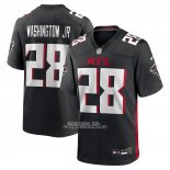 Camiseta NFL Game Atlanta Falcons Carlos Washington Jr. Negro