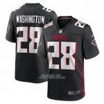 Camiseta NFL Game Atlanta Falcons Carlos Washington Negro