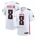 Camiseta NFL Game Atlanta Falcons Kyle Pitts Sr Blanco
