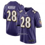 Camiseta NFL Game Baltimore Ravens Latavius Murray Violeta