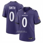 Camiseta NFL Game Baltimore Ravens Roquan Smith Violeta1