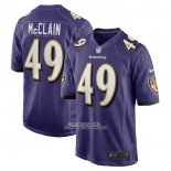 Camiseta NFL Game Baltimore Ravens Zakoby Mcclain Violeta