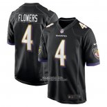 Camiseta NFL Game Baltimore Ravens Zay Flowers Negro