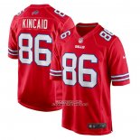 Camiseta NFL Game Buffalo Bills Dalton Kincaid Alterno Rojo