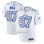 Camiseta NFL Game Buffalo Bills Joey Bosa 2025 Rivalries Collection Blanco Camiseta NFL Game Buffalo Bills Joey Bosa 2025 Rivalries Collection Blanco