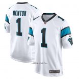 Camiseta NFL Game Carolina Panthers Cam Newton Blanco