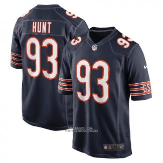 Camiseta NFL Game Chicago Bears Margus Hunt Azul