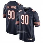 Camiseta NFL Game Chicago Bears Neville Gallimore Azul Marino