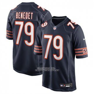 Camiseta NFL Game Chicago Bears Theo Benedet Azul