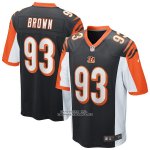 Camiseta NFL Game Cincinnati Bengals Andrew Brown Negro
